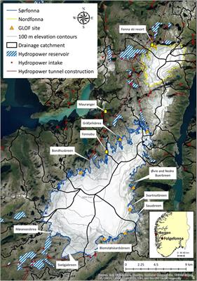 Mapping of the Subglacial Topography of Folgefonna Ice Cap in Western Norway—Consequences for Ice Retreat Patterns and Hydrological Changes